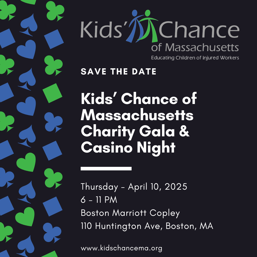 Kids' Chance Gala Save the Date